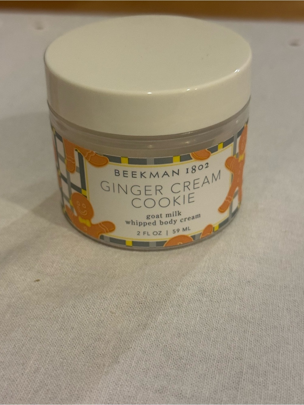 Beekman 1802 Ginger Cream Cookie Body Cream 2 oz Lot of 2 New